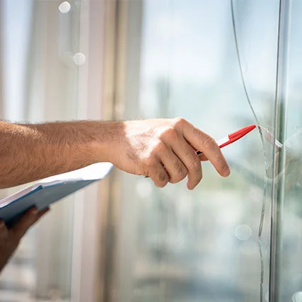 broken glass repair in Adelaide